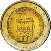 San Marino, 2 Euro, 2010, MS(63), Bi-Metallic, KM:486