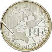 France, 10 Euro, Basse Normandie, 2010, MS(63), Silver, KM:1647
