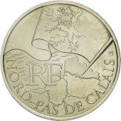 France, 10 Euro, Nord-Pas de Calais, 2010, SPL, Argent, KM:1664