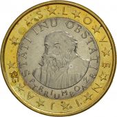 Slovnie, Euro, 2007, SPL, Bi-Metallic, KM:74