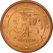 Lithuania, Euro Cent, 2015, SPL, Copper Plated Steel