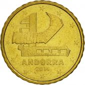 Andorra, 10 Euro Cent, 2014, SPL, Laiton