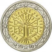 France, 2 Euro, 2000, MS(65-70), Bi-Metallic, KM:1289