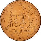France, Euro Cent, 2006, MS(65-70), Copper Plated Steel, KM:1282