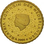 Pays-Bas, 10 Euro Cent, 2004, FDC, Laiton, KM:237