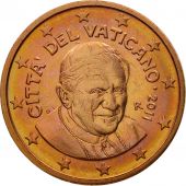 Cit du Vatican, 2 Euro Cent, 2011, FDC, Copper Plated Steel, KM:376