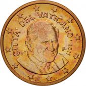 VATICAN CITY, 5 Euro Cent, 2011, MS(65-70), Copper Plated Steel, KM:377