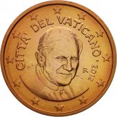 Cit du Vatican, 2 Euro Cent, 2012, FDC, Copper Plated Steel, KM:376