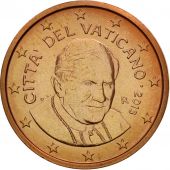VATICAN CITY, 2 Euro Cent, 2013, MS(65-70), Copper Plated Steel, KM:376