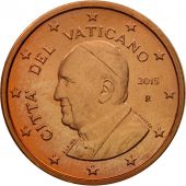 VATICAN CITY, 2 Euro Cent, 2015, MS(65-70), Copper Plated Steel