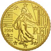 France, 50 Euro Cent, 2004, BE, Laiton, KM:1287