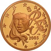 France, 2 Euro Cent, 2005, BE, Copper Plated Steel, KM:1283