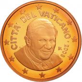 VATICAN CITY, 2 Euro Cent, PROOF 2008, MS(63), Copper Plated Steel, KM:376