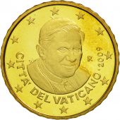 Cit du Vatican, 10 Euro Cent, BE 2009, SPL, Laiton, KM:385