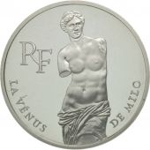 France, 100 Francs, Venus, PROOF 1993, Paris, MS(65-70), Silver, KM:1020