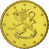 Finlande, 10 Euro Cent, 2005, FDC, Laiton, KM:101