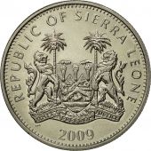 Sierra Leone, 1 Dollar, Michael Jackson, 2009, MS(63), Nickel