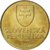 Slovaquie, Koruna, 2007, FDC, Bronze Plated Steel, KM:12