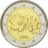 Finland, 2 Euro, 2001, MS(65-70), Bi-Metallic, KM:105