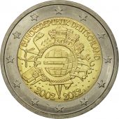 Germany, 2 Euro, uro 2002-2012, 2012, MS(63), Bi-Metallic