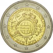 Allemagne, 2 Euro, uro 2002-2012, 2012, SPL, Bi-Metallic