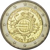 Germany, 2 Euro, uro 2002-2012, 2012, MS(63), Bi-Metallic