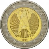 Rpublique fdrale allemande, 2 Euro, 2002, SUP, Bi-Metallic, KM:214