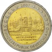Rpublique fdrale allemande, 2 Euro, Mecklembourg, 2007, SUP, Bi-Metallic