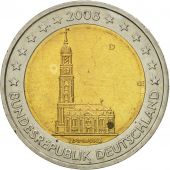 Rpublique fdrale allemande, 2 Euro, Hambourg, 2008, SUP, Bi-Metallic