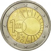 Belgium, 2 Euro, Institut Mtorologique, 2013, MS(64), Bi-Metallic