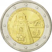 Portugal, 2 Euro, Tour des clercs, 2013, SPL, Bi-Metallic