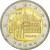 Rpublique fdrale allemande, 2 Euro, Bremen, 2010, SPL, Bi-Metallic, KM:285