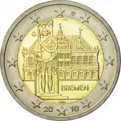 Rpublique fdrale allemande, 2 Euro, 2010, SPL, Bi-Metallic, KM:285