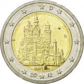 Rpublique fdrale allemande, 2 Euro, BAYERN, 2012, SUP, Bi-Metallic, KM:305