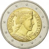 Latvia, 2 Euro, 2014, SPL, Bi-Metallic, KM:157