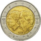 Belgium, 2 Euro, Union B-L, 2005, AU(50-53), Bi-Metallic, KM:240