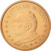 VATICAN CITY, 5 Euro Cent, 2003, MS(65-70), Copper Plated Steel, KM:343