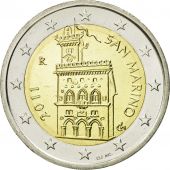 San Marino, 2 Euro, 2011, MS(65-70), Bi-Metallic, KM:486