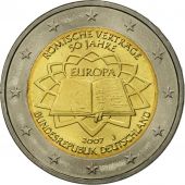 Rpublique fdrale allemande, 2 Euro, Trait de Rome 50 ans, 2007, SPL