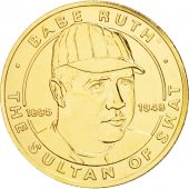 Liberia, 1 Dollar 1994, Babe Ruth, KM 131a