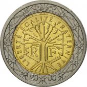 France, 2 Euro, 2000, SPL, Bi-Metallic, KM:1289