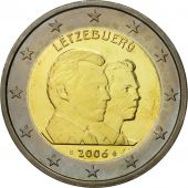 Luxembourg, 2 Euro, Grand Duc Guillaume, 2006, MS(63), Bi-Metallic, KM:88