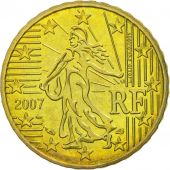 France, 10 Euro Cent, 2007, SPL, Laiton, KM:1410