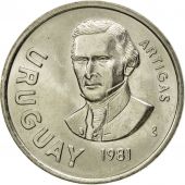 Uruguay, 10 Nuevos Pesos, 1981, Santiago, MS(65-70), Copper-nickel, KM:79