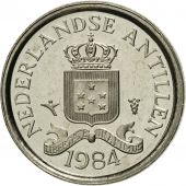 Netherlands Antilles, Juliana, 10 Cents, 1984, MS(65-70), Nickel, KM:10