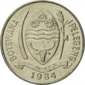 Botswana, 10 Thebe, 1984, British Royal Mint, MS(65-70), Copper-nickel, KM:5
