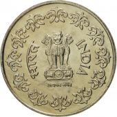 INDIA-REPUBLIC, 50 Paise, 1985, FDC, Copper-nickel, KM:65