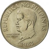Philippines, 50 Sentimos, 1983, MS(65-70), Copper-nickel, KM:242.1
