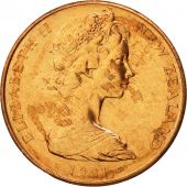 Nouvelle-Zlande, Elizabeth II, 2 Cents, 1981, FDC, Bronze, KM:32.1