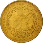 Mozambique, Metical, 1982, MS(63), Brass, KM:99